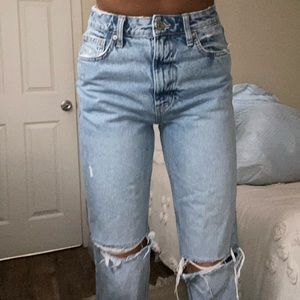 Light wash Zara jeans